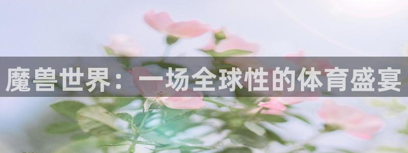 世界杯预选赛直播：魔兽世界：一场全球性的体育盛宴